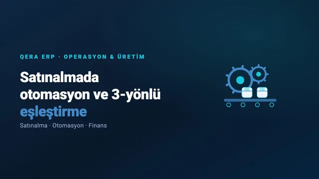 Satınalmada otomasyon ve 3-yönlü eşleştirme — kapak görseli
