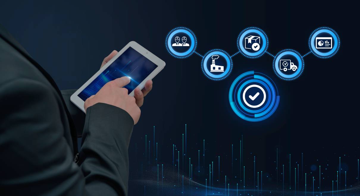 ERP programı nedir, avantajları, özellikleri ve kurumsal kullanım alanları görseli